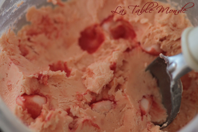 Crème glacée aux fraises Tagada ®