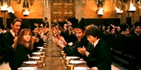 A Table avec Harry Potter