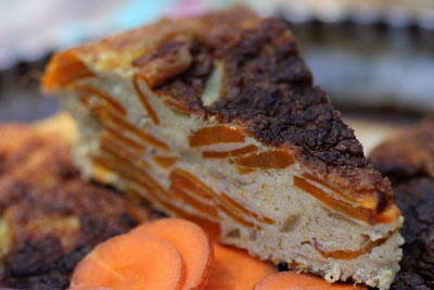 Tortilla aux carottes Tortilla aux carottes