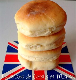 English muffins, par Coralie du blog Dans la cuisine de Coralie
