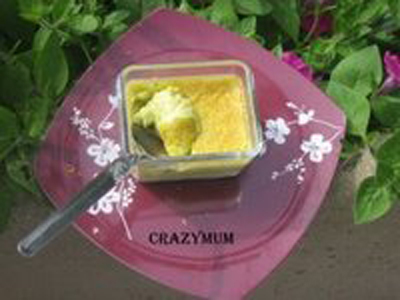 Crème verte petits pois par Crazymum