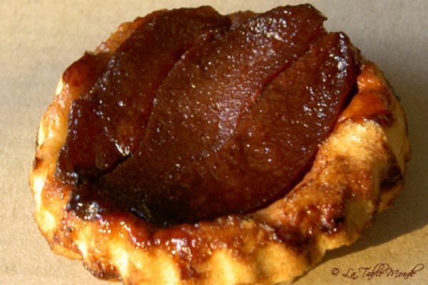 Tartelettes aux poires et vin cuit
