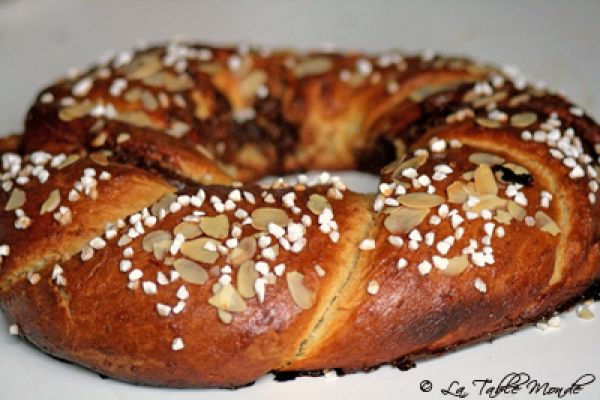 Couronne tressée au chocolat praliné : La Table Monde a goûté et... adoré #20
