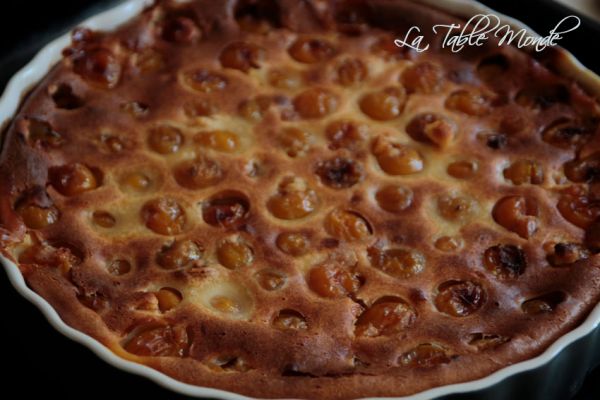 Clafoutis aux mirabelles