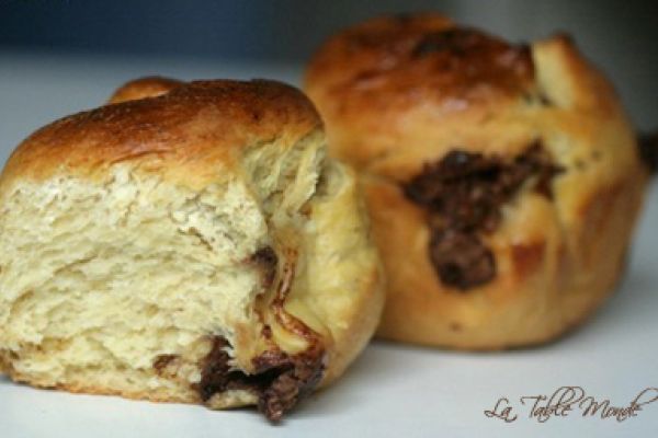 Brioches au Toblerone
