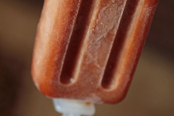 Bâtonnets esquimaux - sorbet glacé mirabelles au sirop de fleur d'oranger