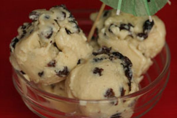 Glace rhum raisins