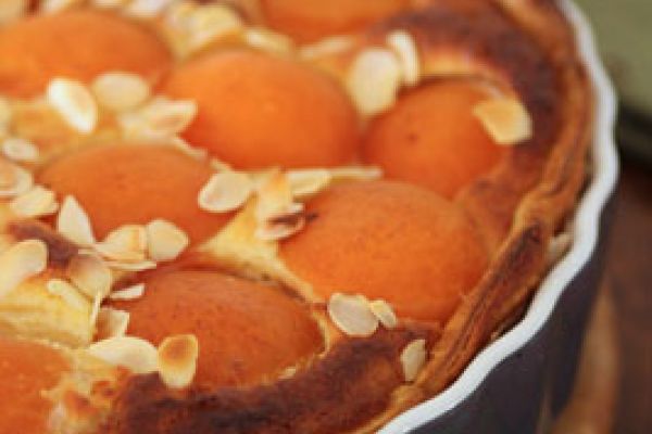 Tarte aux abricots et aux amandes