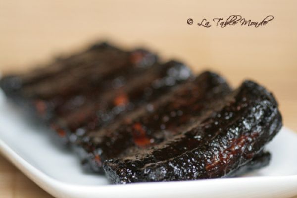 Travers de porc caramélisé pour un sucré s'invite chez le salé #8
