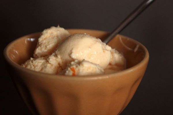 Glace à la fleur d'oranger, la petite douceur des dieux