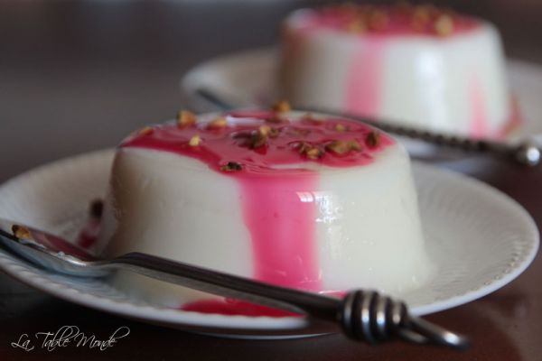 Flan libanais à la fleur d'oranger - ou Mouhalabia