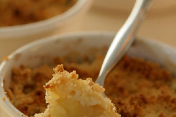 Crumble aux pommes
