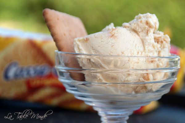 Sundae crème glacée biscuits Casse Croûte Original BN (ou Déjeuner REM, dans sa version de Reims - et "Mon goûter" pour la biscuiterie St Georges)