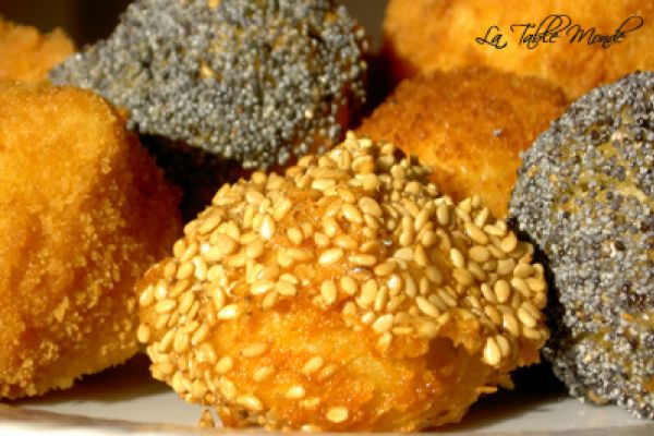 Boulettes de pomme de terre aux graines