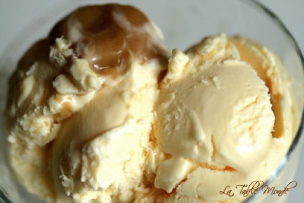 Crème glacée à la fleur de sel