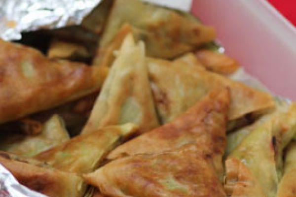 Samoussas au boeuf
