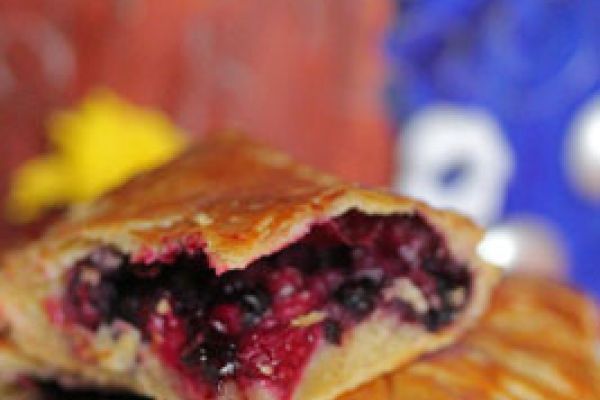 Galette des rois aux fruits rouges