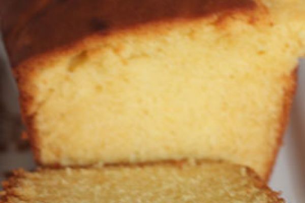 Cake au chocolat blanc