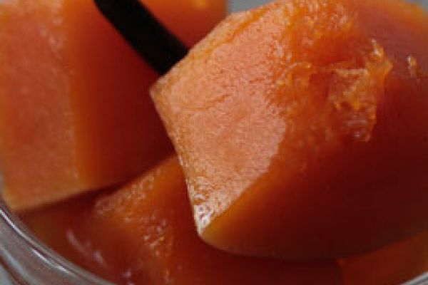 Butternut comme une "citrouille au sucre" comme à l'île de La Réunion