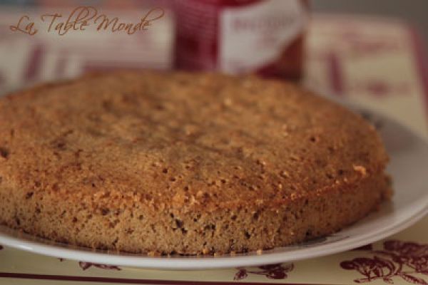 Financier aux spéculoos de Conticini