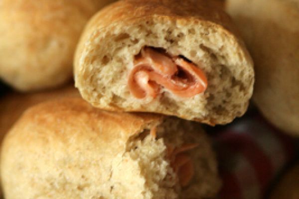 Petits pains au saumon fumé
