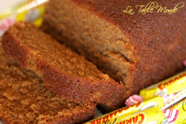 Cake aux carambars d'Audrey