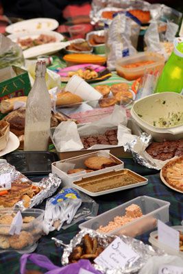 Pique-nique de blogueurs à Paris Bercy - août 2011