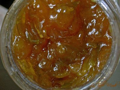 Confiture de prunes jaunes