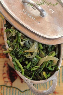 Fricassée de brèdes cresson