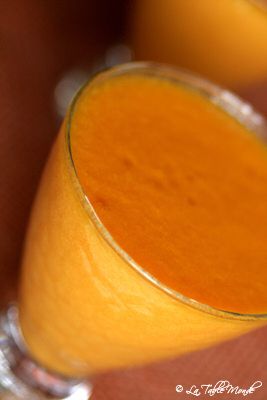 Bavarois melon-carotte