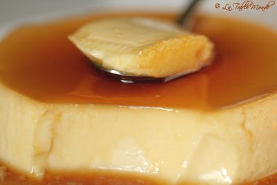 Crème renversée au caramel