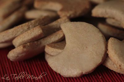 Les demi-lunes aux amandes