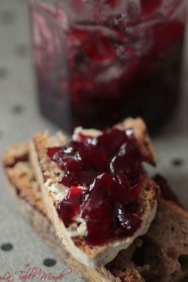 Confiture de citrouille aux fruits rouges