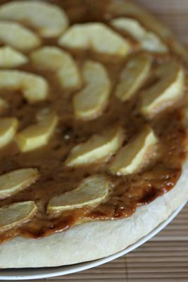 Pizza à la confiture de lait