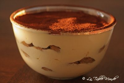 Tiramisu, l'original au café et à l'amaretto