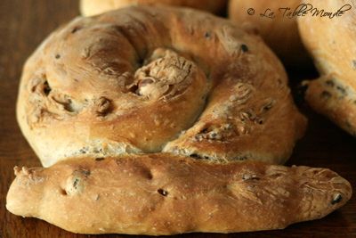 Pains escargots aux noisettes