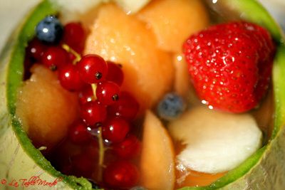 Salade de fruits au Pineau