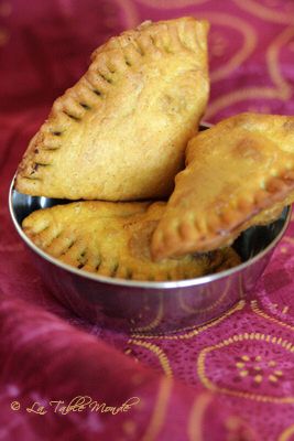 Samossas indiens à l'agneau korma