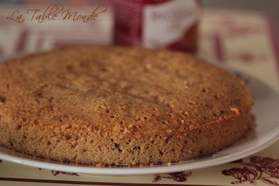 Financier aux spéculoos de Conticini