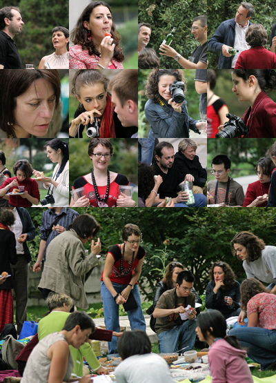 Derniers regards sur l'été et le pique-nique du 2 août 2009 à Bercy