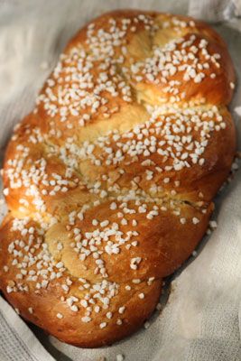 Brioche tressée à la mie filante