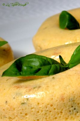 Bavarois tomate basilic