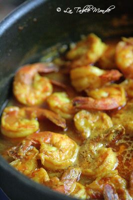 Cari de crevettes