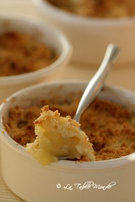 Crumble aux pommes