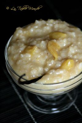 Risotto vanillé ananas-coco