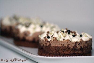 Gâteau 3 chocolats