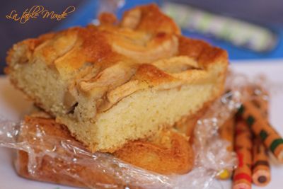 Quatre-quarts aux pommes