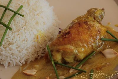 Curry de poulet vietnamien