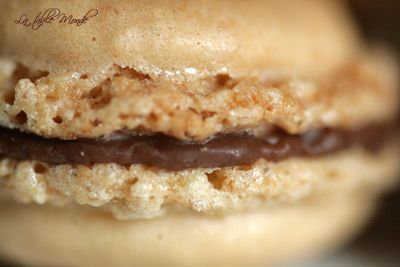 Macarons au Toblerone