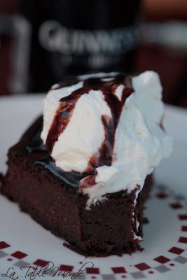 Fondant au chocolat et à la Guinness